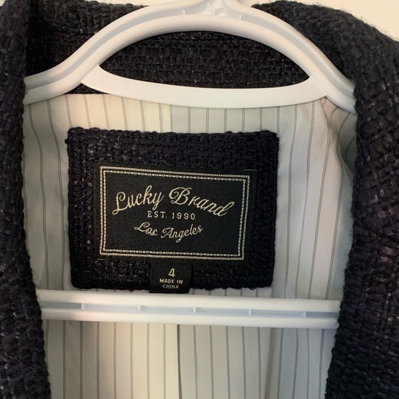 Lucky Brand Women’s Blazers Size 4 - Picture 2 of 6